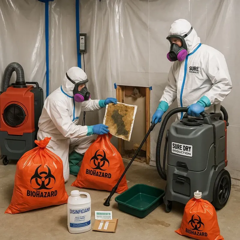 Contaminated Water Handling Protocols process in Jackson County, TN